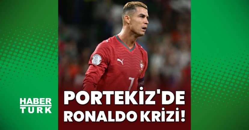 Portekiz'de Cristiano Ronaldo krizi