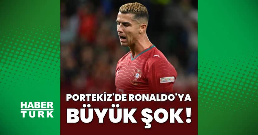 Portekiz Futbol Federasyonu'ndan Cristiano Ronaldo'ya büyük şok
