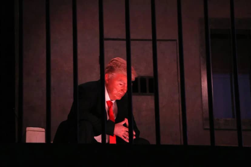 ABD Başkanı Trump İran'da "sembolik" olarak hapishaneye atıldı — 10. fotoğraf