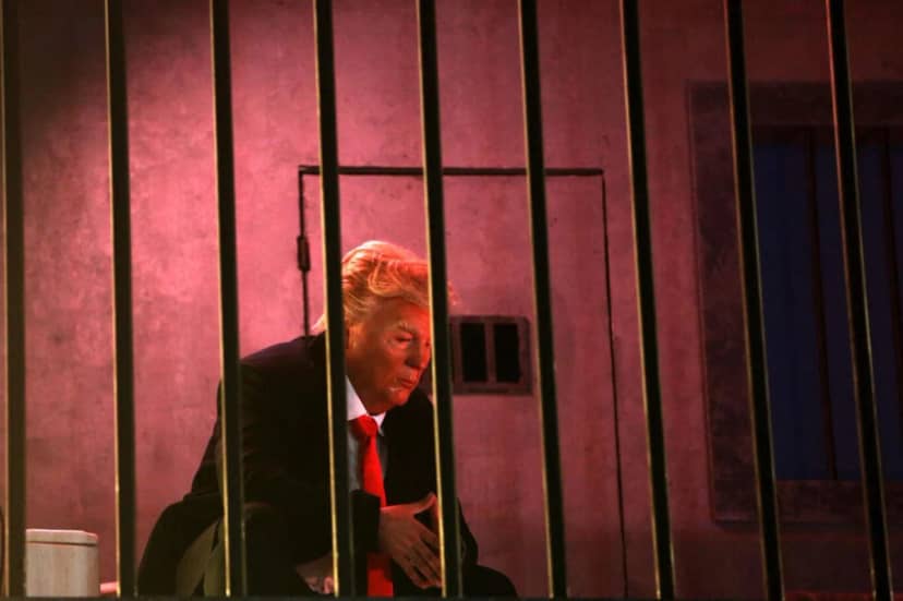 ABD Başkanı Trump İran'da "sembolik" olarak hapishaneye atıldı — 7. fotoğraf