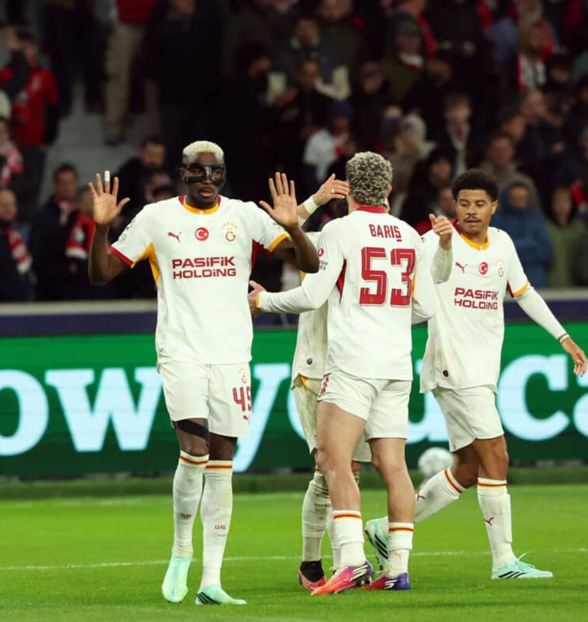 UEFA Şampiyonlar Ligi'nin 3. haftasında Galatasaray deplasmanda Lille'i 4-2 mağlup etti ve ilk galibiyetini aldı.