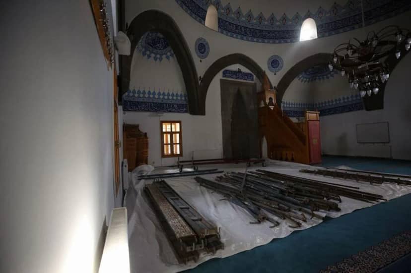 Erzurum'un 325 yıllık manevi mirası Kurşunlu Cami ve Medresesi restore ediliyor — 10. fotoğraf