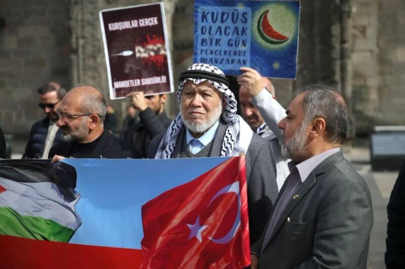 Erzurum'da sağlık çalışanları 154 haftadır Gazze için yürüyor — 9. fotoğraf