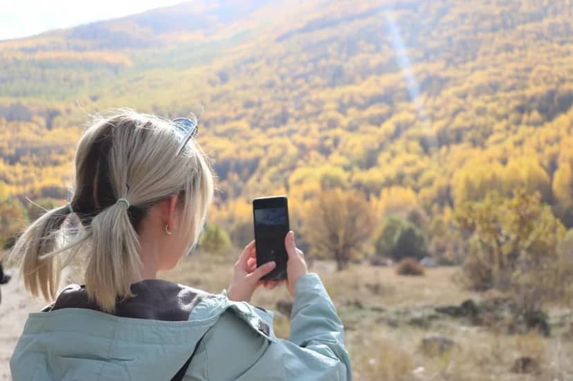 Doğa adeta şov yaptı: Dağın eteklerindeki dev ormanda sonbahar masalı — 6. fotoğraf