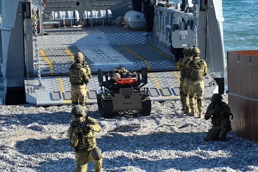 Karadan denize, havadan su altına... Antalya'da insansız sistemlerle dev gövde gösterisi! — 4. fotoğraf