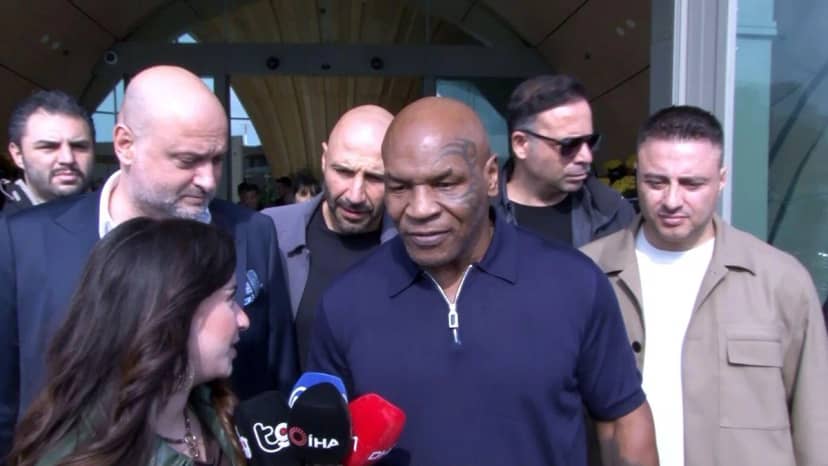 Efsane boksör Mike Tyson İstanbul'a geldi — 9. fotoğraf
