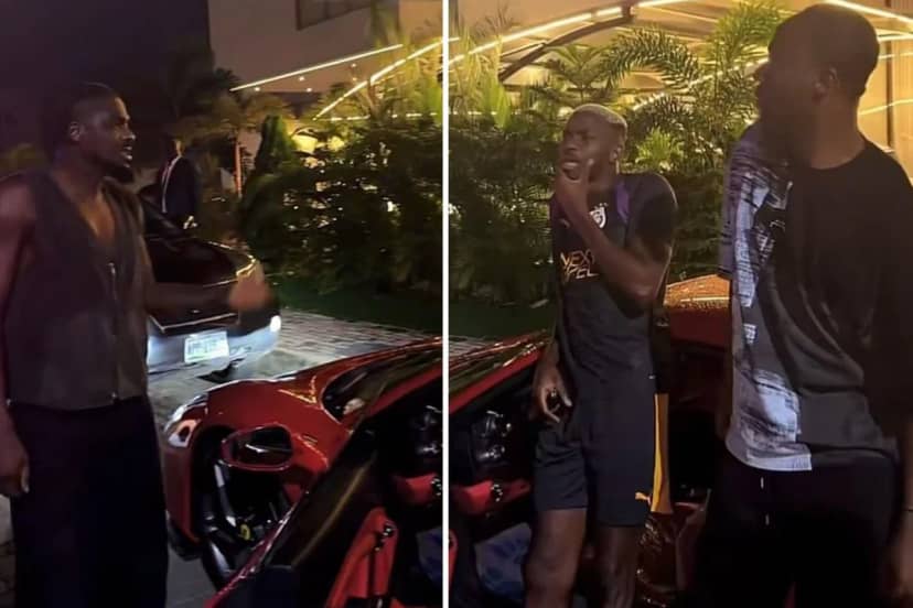 Para var huzur var! Osimhen'in otomobilleri dudak uçuklatıyor
