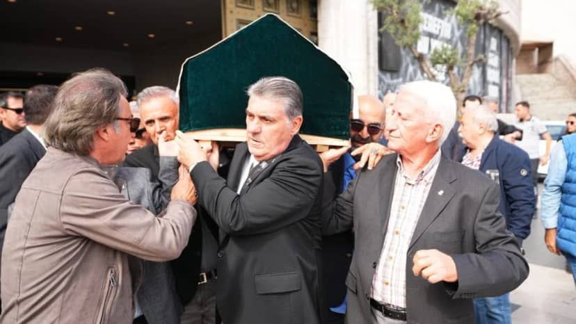 Beşiktaş'ta Metin Keçeli son yolculuğuna uğurlandı