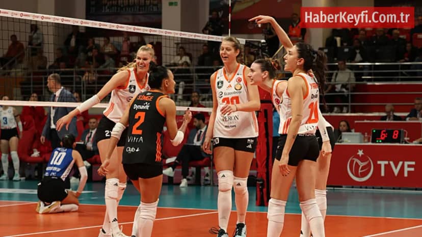 Voleybolda heyecan başladı