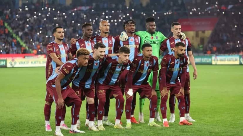 Trabzonspor dış sahada 1 puan aldı