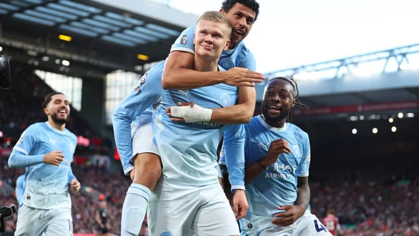 Dev maçta kazanan Manchester City