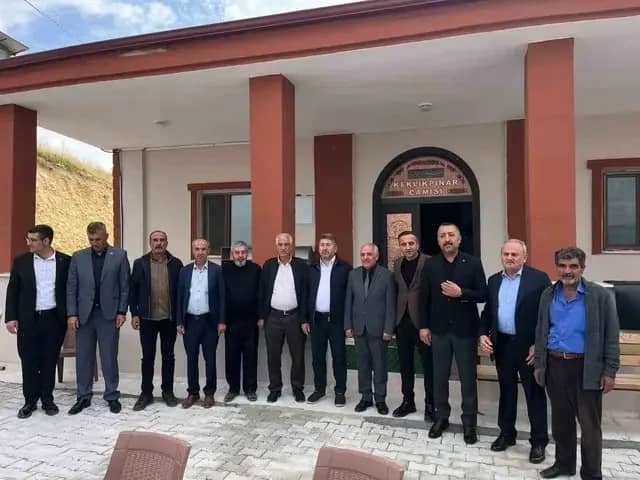 Akçadağ’da Keklikpınarı Camisi ibadete açıldı 2