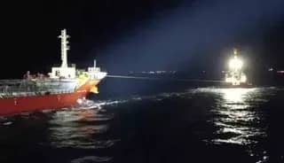Çanakkale Boğazı’nda kimyasal tanker makine arızası yaptı