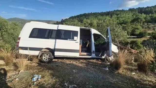 Muğla da trafik kazası! 2 yaralı 2