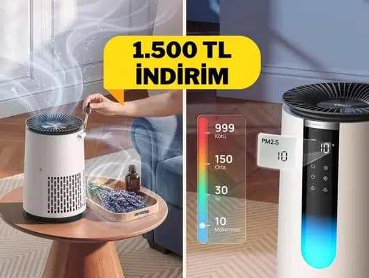 DREO temizleyici ile evinizin hava kalitesini yükseltin!