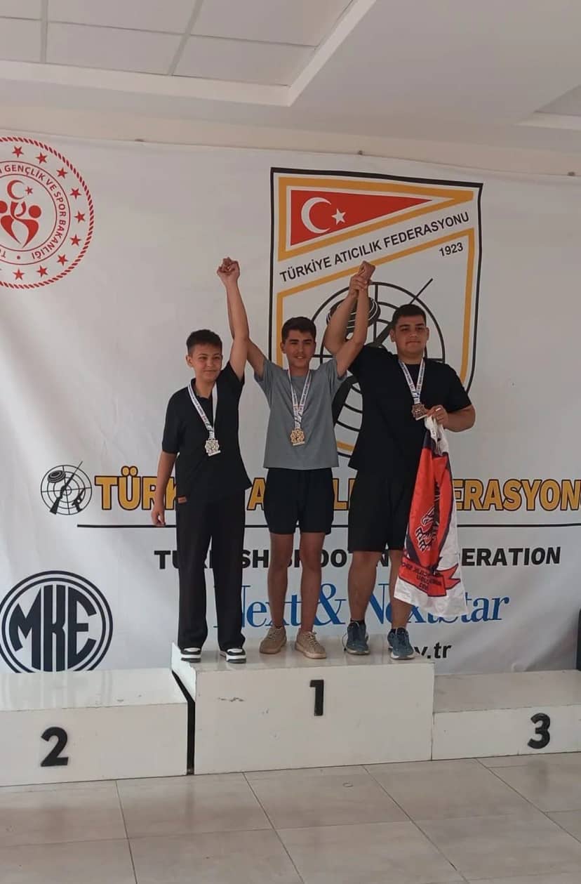 Kayseri'yi temsil eden sporcu Ahmet Turan Çiftçi Trap Türkiye Şampiyonu oldu