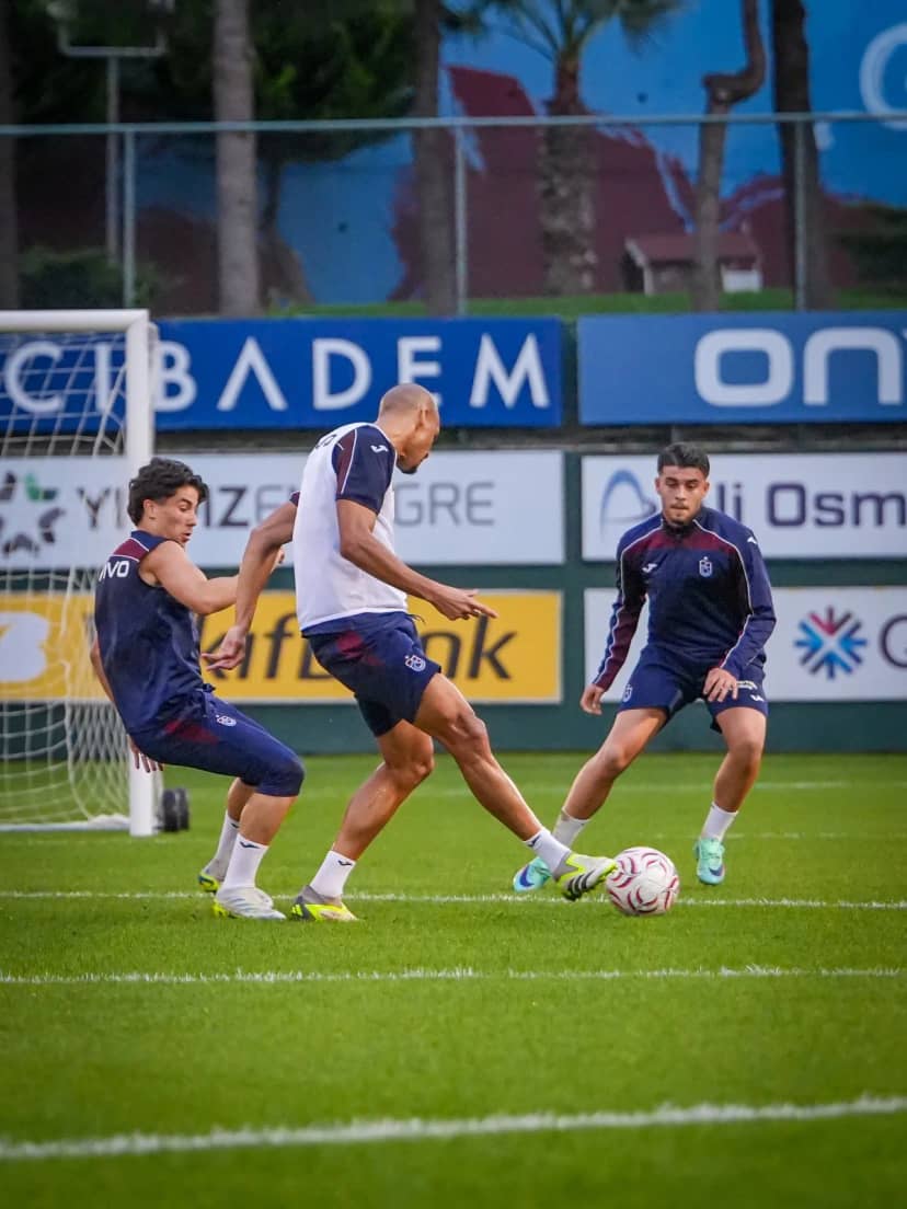 Trabzonspor, Samsunspor deplasmanı öncesi Thomas Reis yönetiminde antrenman yaptı