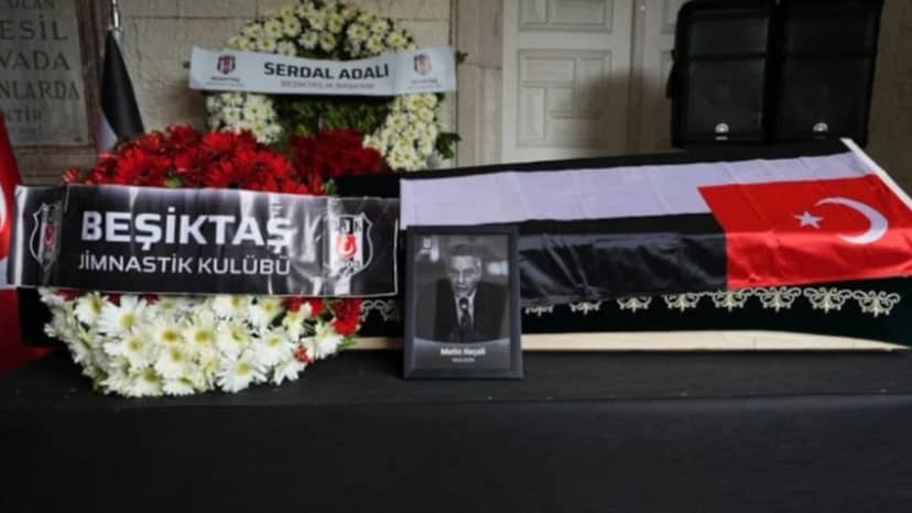 Eski Beşiktaş yöneticisi Metin Keçeli son yolculuğuna uğurlandı
