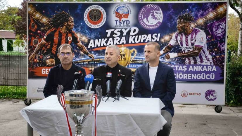 Gençlerbirliği ile Keçiörengücü, 3 Ekim'de 59. TSYD Ankara Kupası'nda karşılaşacak