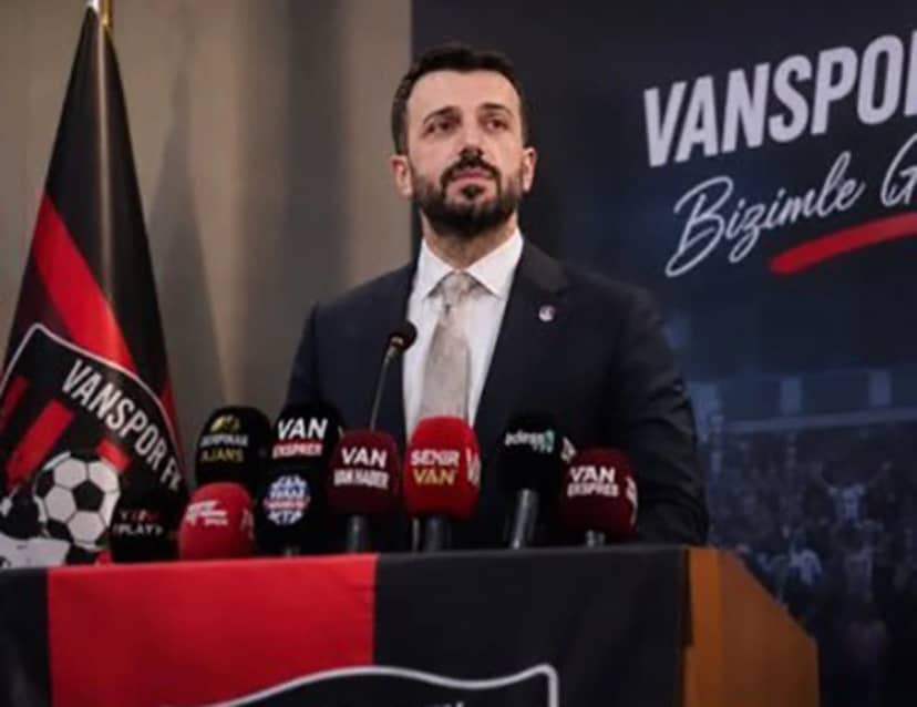Vanspor FK Başkanı Özgür İreç İlhan, bahis soruşturmasında adı geçince açıklama yaptı