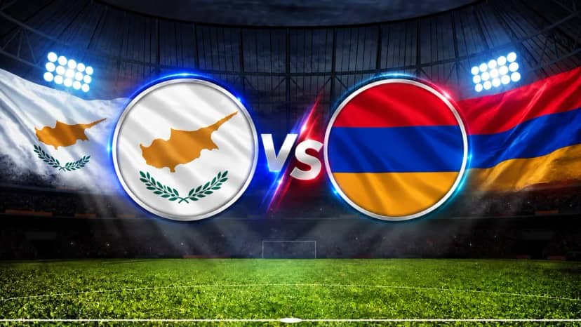 Kıbrıs Rum Kesimi sahasında Ermenistan'ı 2-0 mağlup ederek 3 puanı aldı