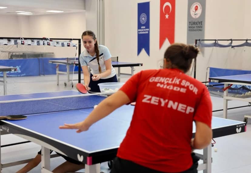 Niğde'de Amatör Spor Haftası'nda masa tenisi müsabakaları 8 Ekim'de yapılacak