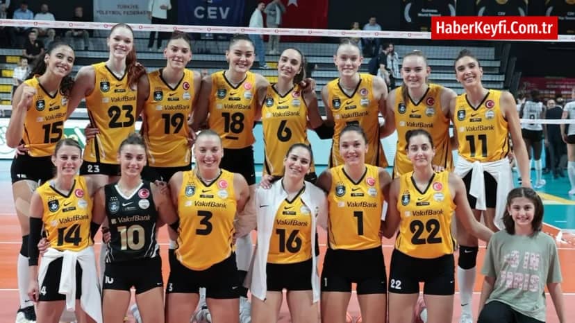 Vodafone Sultanlar Ligi 1. Hafta mücadelesinde kazanan Vakıfbank!