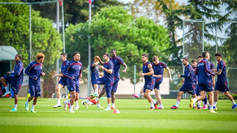Trabzonspor kafilesi Samsun'a gitti