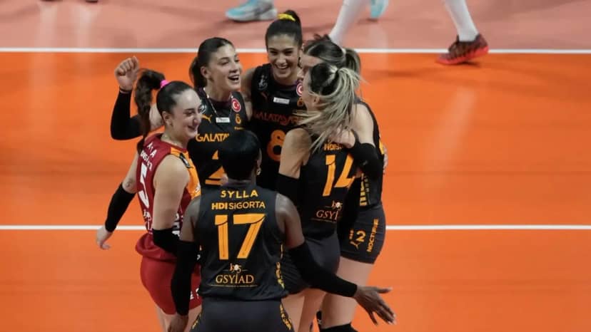 Galatasaray Daikin - Nilüfer Belediyespor Eker: 3-1 Maç sonucu, maç özeti (Yazılı)