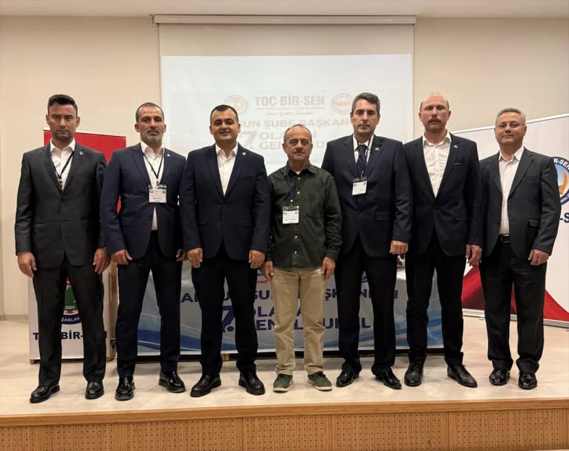 Dr. Ahmet Geçer, TOÇ BİR-SEN Samsun Şubesi başkanlığına yeniden seçildi