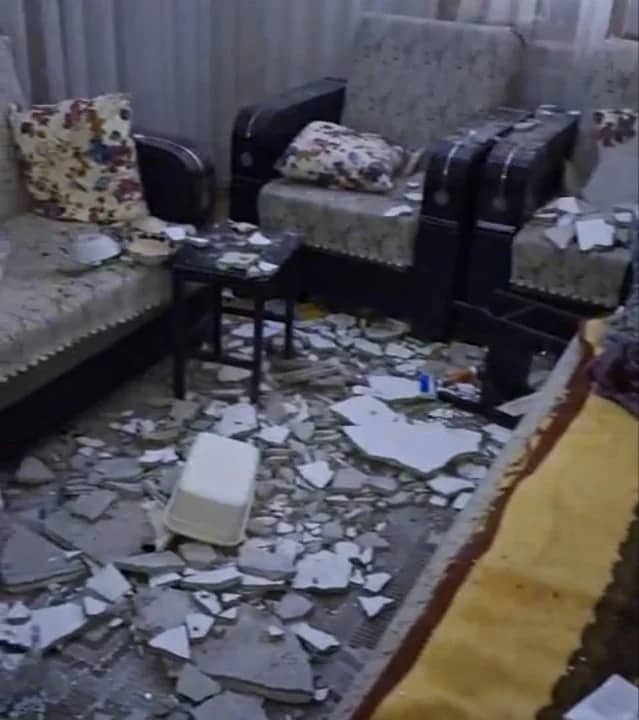 Evinde televizyon izlerken dehşeti yaşadı! Tavan çöktü, bir gözünü kaybetti