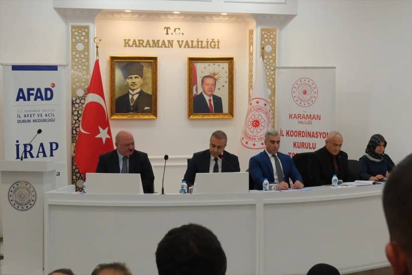 Karaman'da İl Koordinasyon Kurulu 171 projeyi görüştü, 47'si tamamlandı