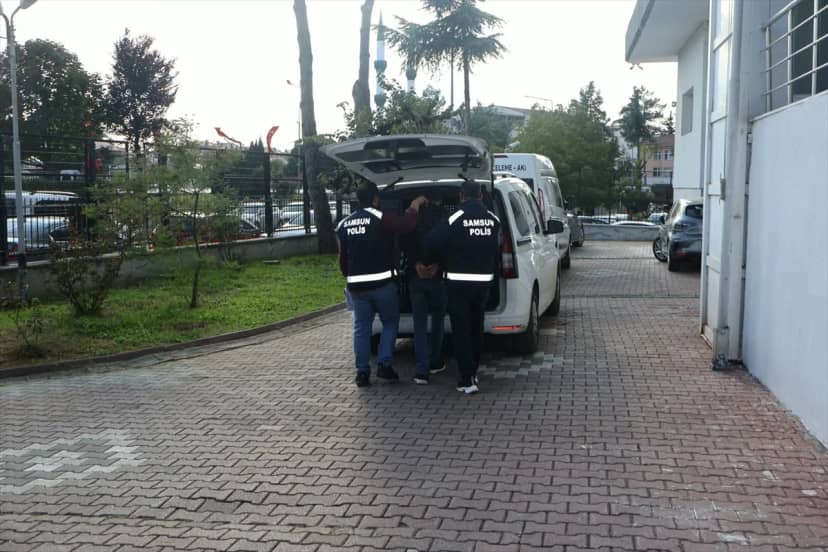 Samsun Bafra'da 8 yıl 4 ay kesinleşmiş hapis cezası olan firari hükümlü yakalandı