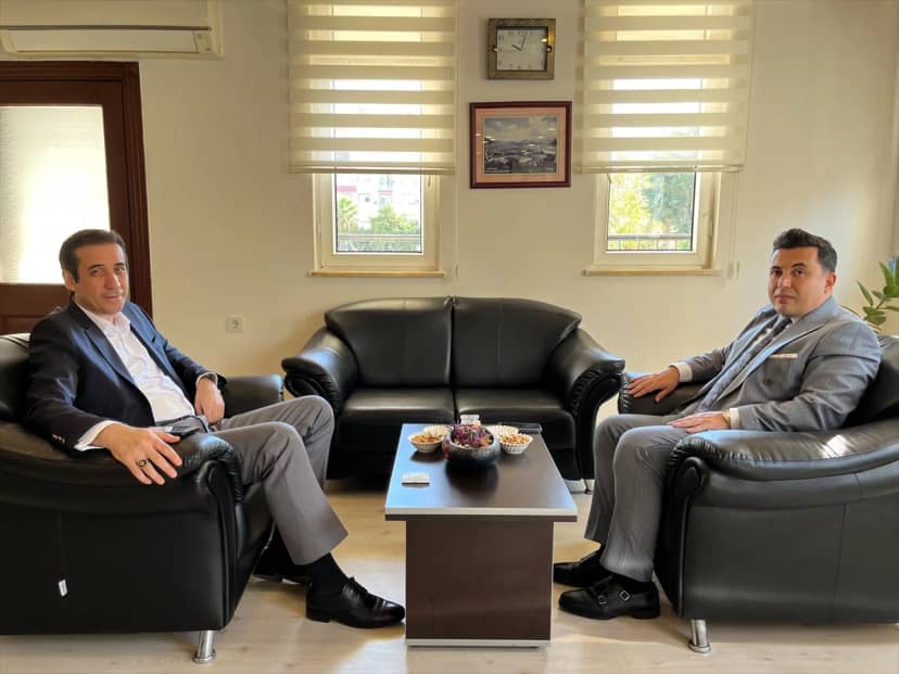 Anamur Cumhuriyet Başsavcısı Çatlı'dan Bozyazı Kaymakamı Topsakaloğlu'na ziyaret