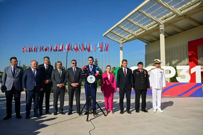 İçişleri Bakanı Çiftçi, Antalya'da COP31 alanında incelemelerde bulundu: