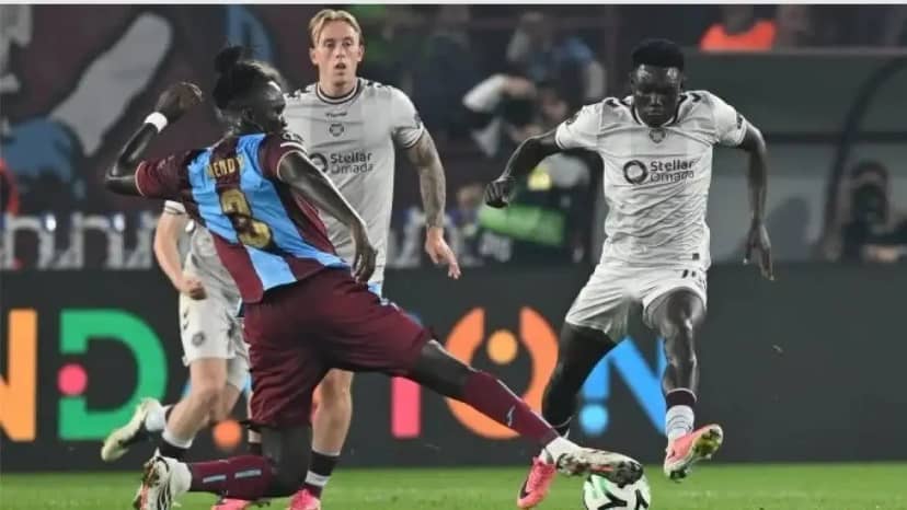 Mendy sessizliğini bozdu! Trabzonspor - Hearts maçı sonrası hedefini açıkladı