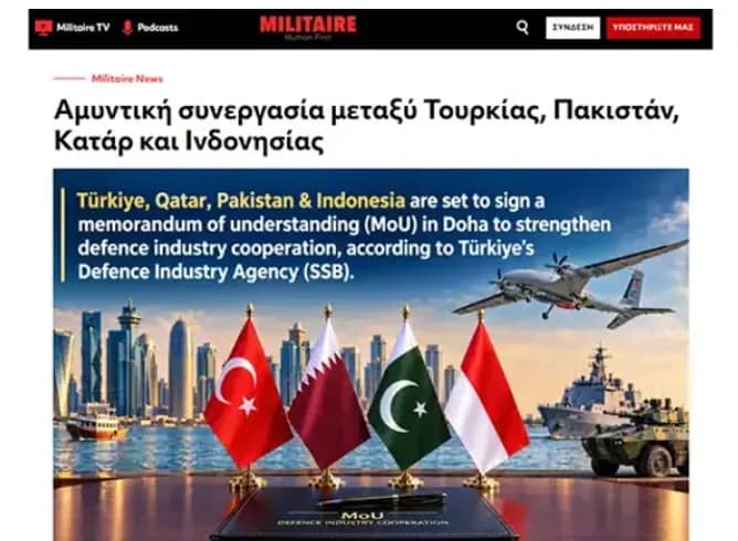 Bedir Mutabakatı Yunan basınını panikletti: Türk dolunayı yükseliyor