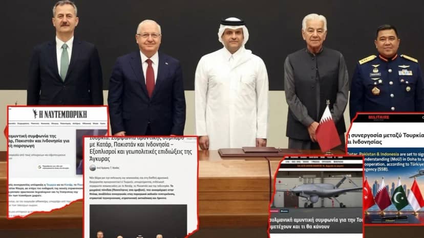 Bedir Mutabakatı Yunan basınını panikletti: Türk dolunayı yükseliyor