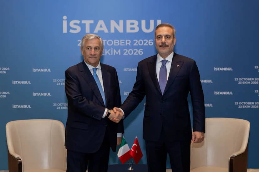 Dışişleri Bakanı Fidan, İstanbul'da İtalya Başbakan Yardımcısı Tajani ile görüştü