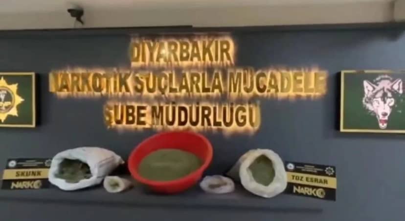 Diyarbakır'da son bir ayda yapılan uyuşturucu operasyonlarında 67 şüpheli tutuklandı