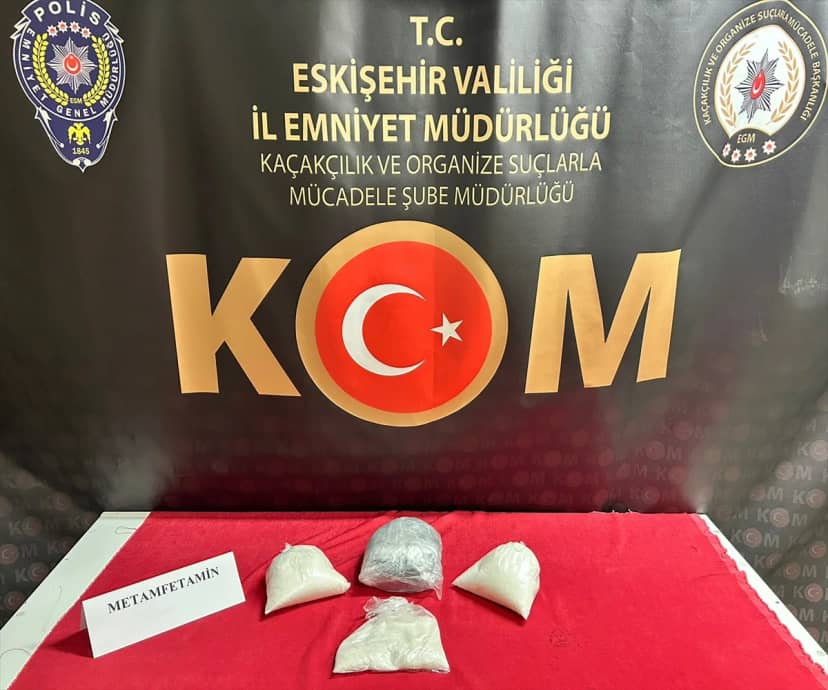 Eskişehir'de kaçak alkol ve uyuşturucu operasyonunda 1 şüpheli gözaltına alındı