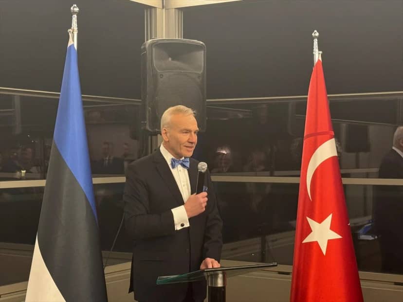 Estonya'nın bağımsızlığının yeniden tesisinin 35. yılı Ankara'da kutlandı
