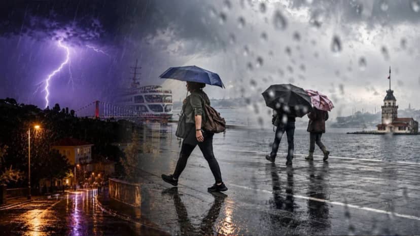 İstanbul için saat belli oldu, Trakya'dan gelecek! Hafta sonu hava nasıl olacak?