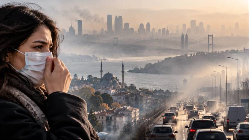 İstanbul'un havası alarm veriyor! En kirli ve en temiz noktalar belli oldu