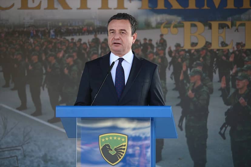 Kosova Başbakanı Kurti, NATO üyeliğini savunma hedefi olarak açıkladı