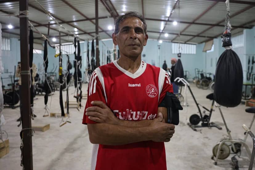 Savaşın yaralarını sporla sarıyor! Suriye'ye dönen boks şampiyonundan ilginç salon