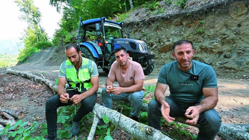 Tokat Erbaa'da köyüne dönen vatandaş ORKÖY'den 1 milyon 300 bin TL krediyle traktör aldı