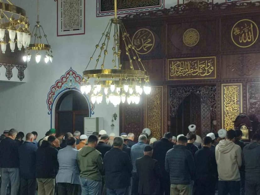 Aydın Efeler'de sabah namazı buluşması Telli Dede Camii'nde gerçekleştirildi
