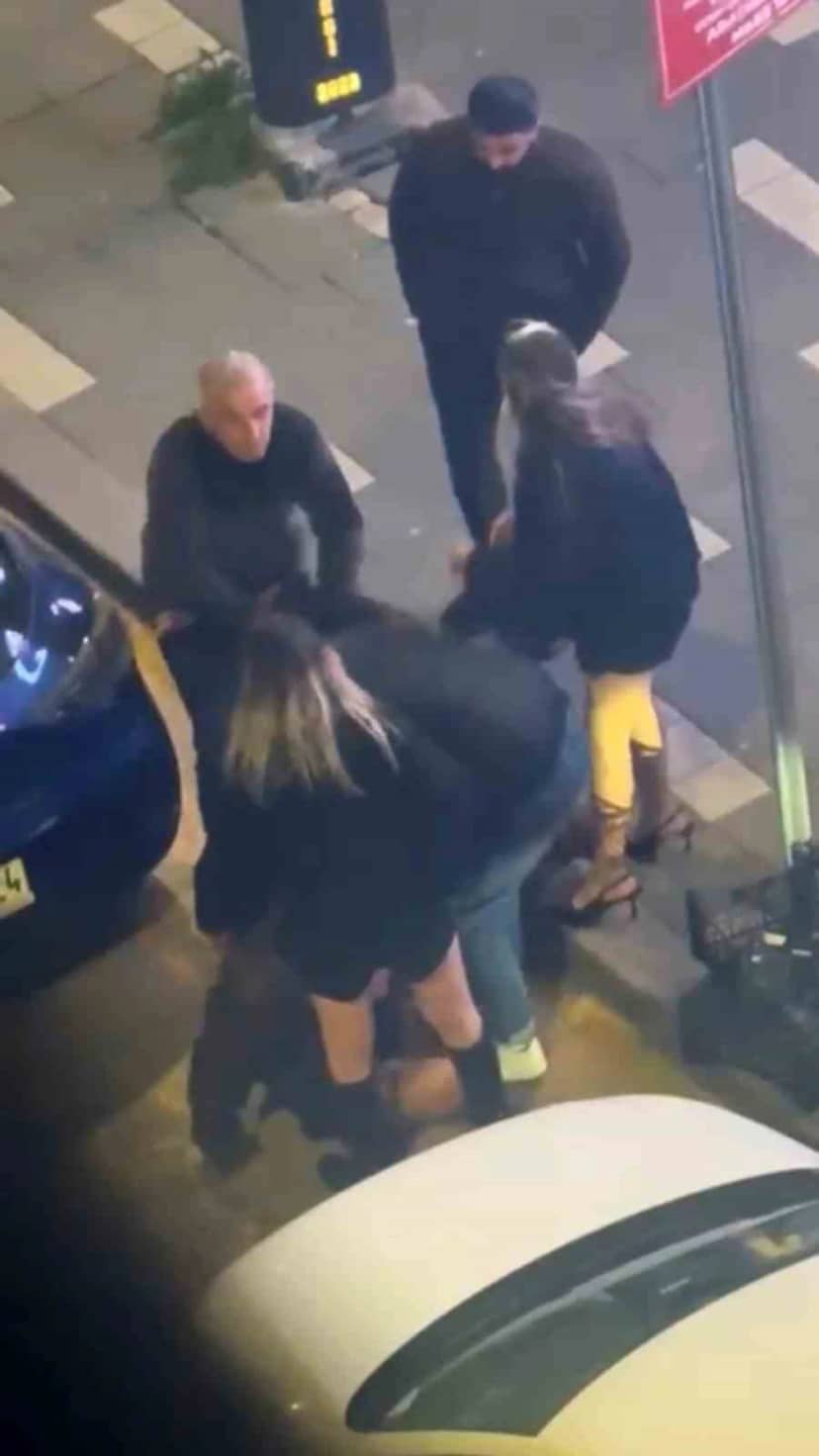 Bolu'da kadınların ağırlıkta olduğu kavgada taraflar birbirini yerde sürükledi