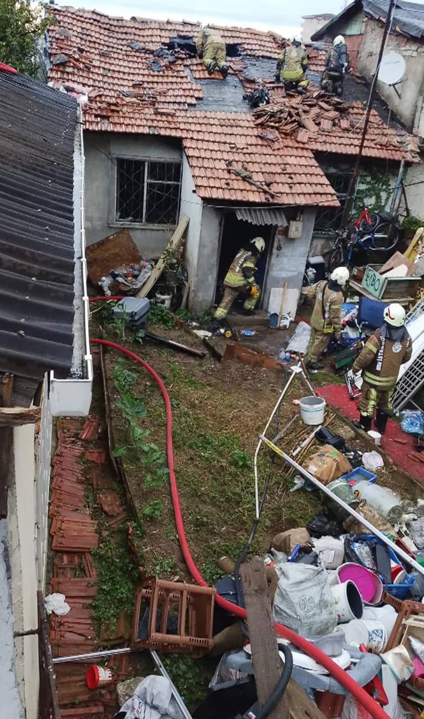 Maltepe'deki gecekondu yangınında 11 yaşındaki çocuk öldü, 3 kişi ağır yaralandı